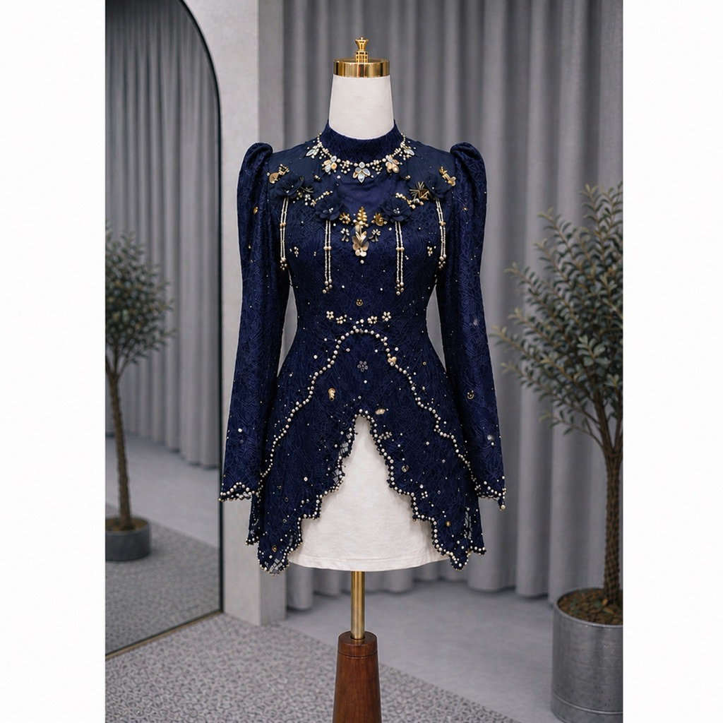 kebaya mewah/kebaya lamaran/kebaya wisudah/kebaya kekinian/kebaya kondagan/seragam keluarga