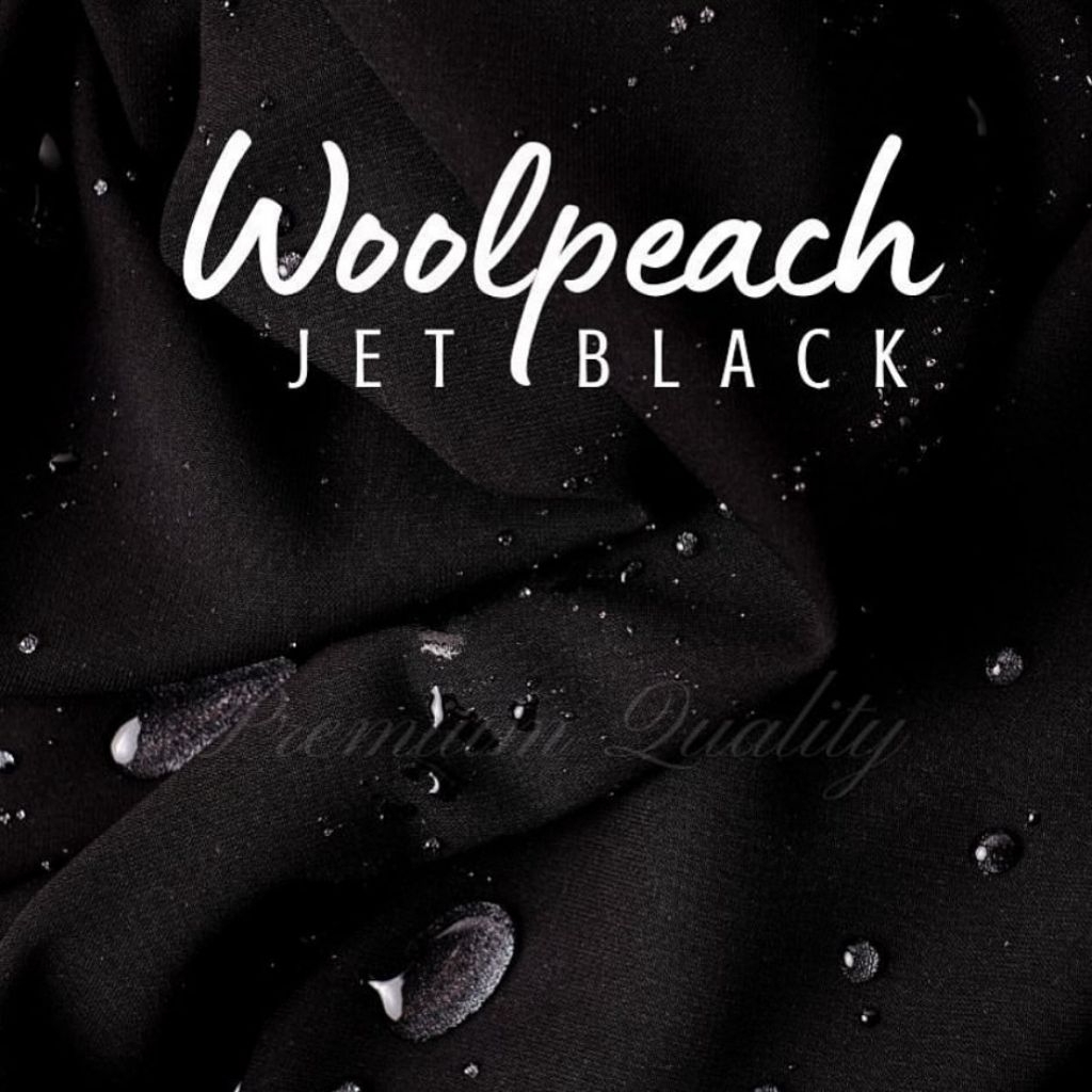 kain meteran wolpeach jetblack premium/kain wolpeach jetblack platinum/kain jetblack