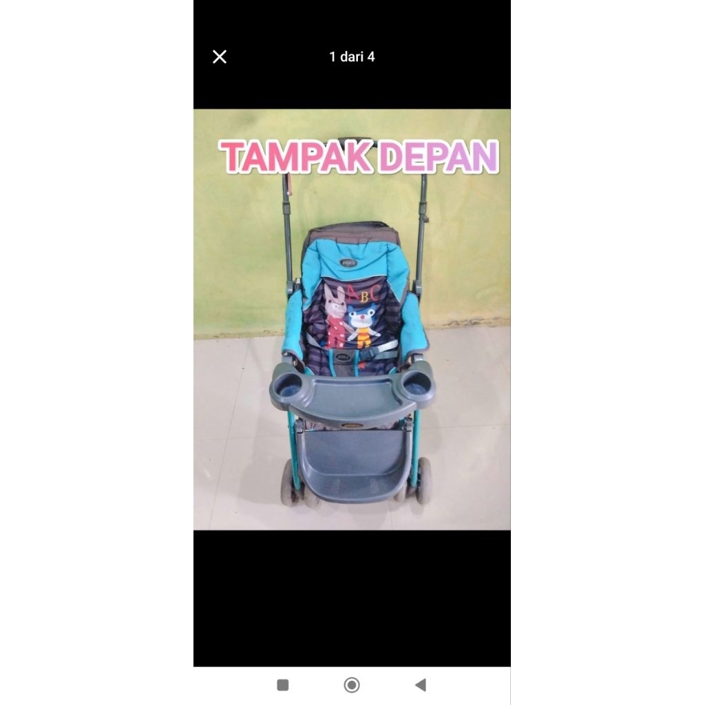 Stroller/kereta bayi/dorongan bayi PLIKO second/bekas
