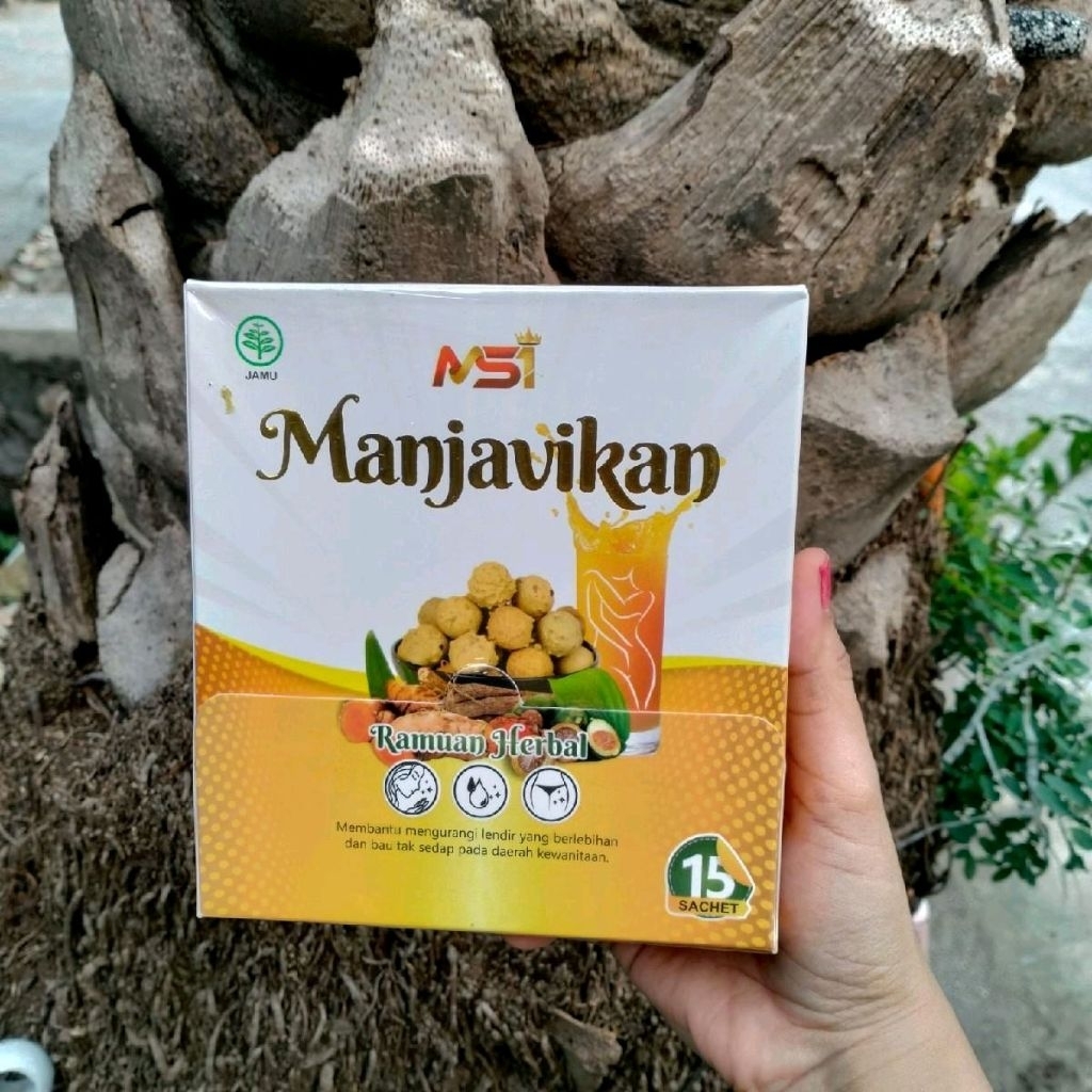 1 BOX MANJAVIKAN MSI PROMIL HERBAL BPOM