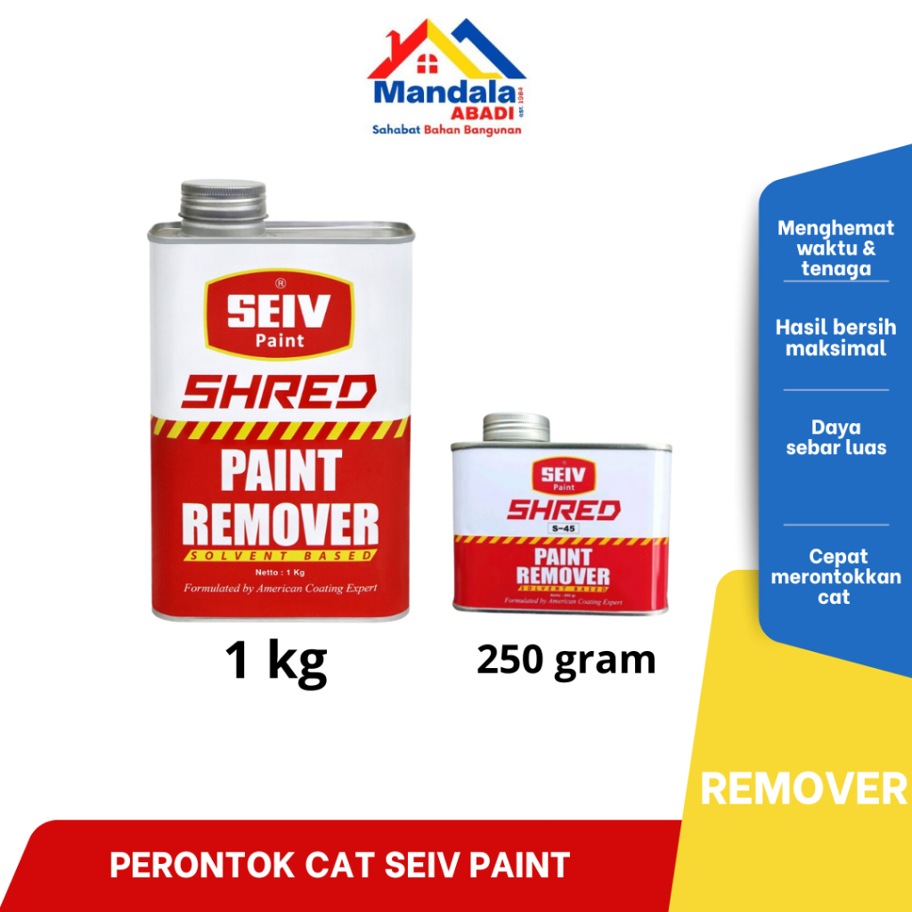 Perontok Cat Seiv Paint Remover