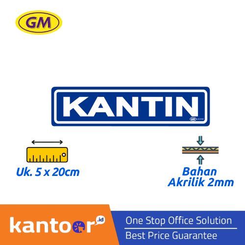 GM LABEL KANTIN LK-215 KECIL WARNA