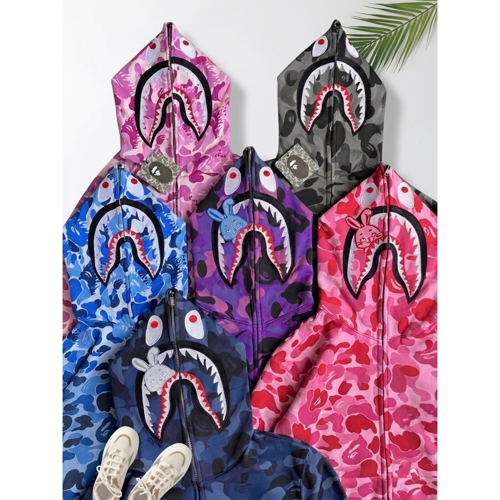 JACKET HOODIE FULLTAG BAPE
