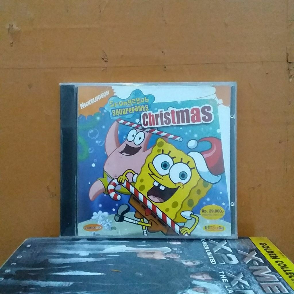 VCD ORIGINAL FILM SPONGEBOB - CHRISTMAS