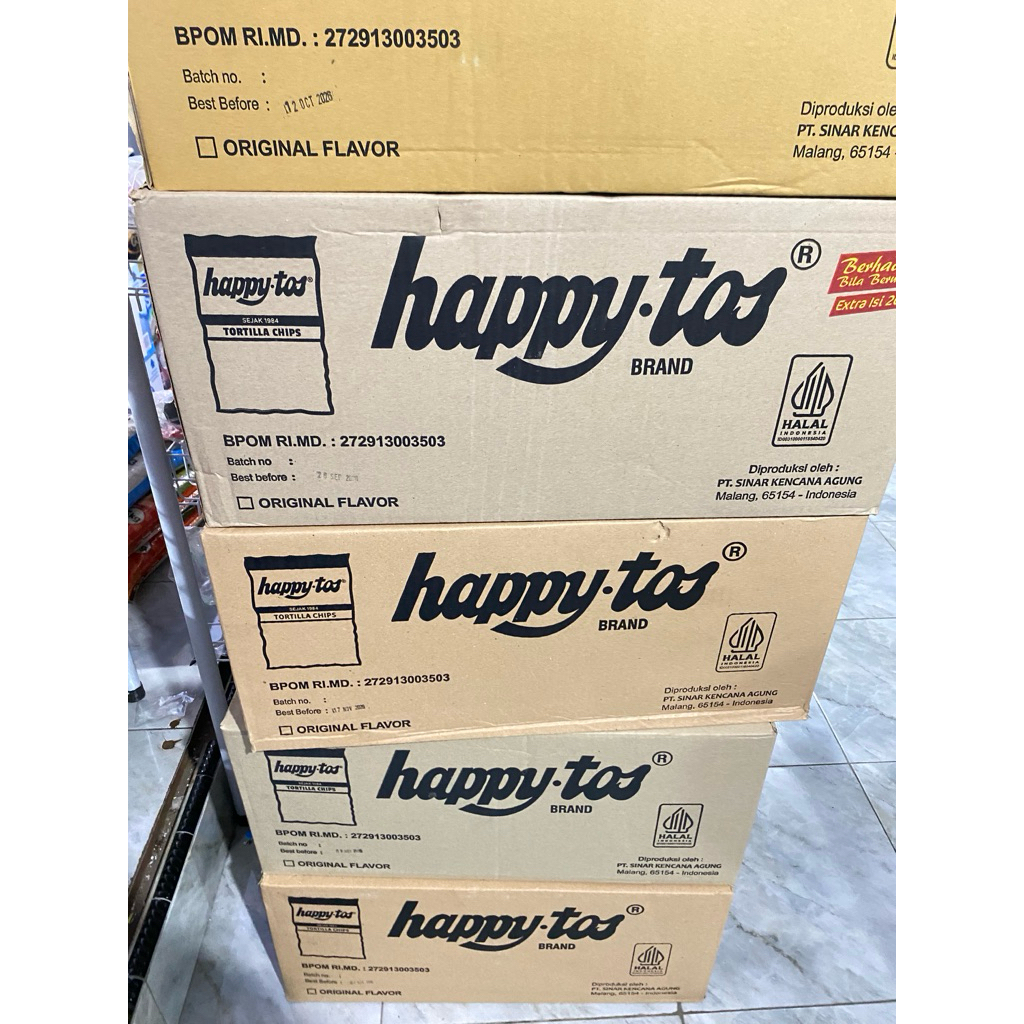 HAPPY TOS 1 KARTON READY-5 RENTENG