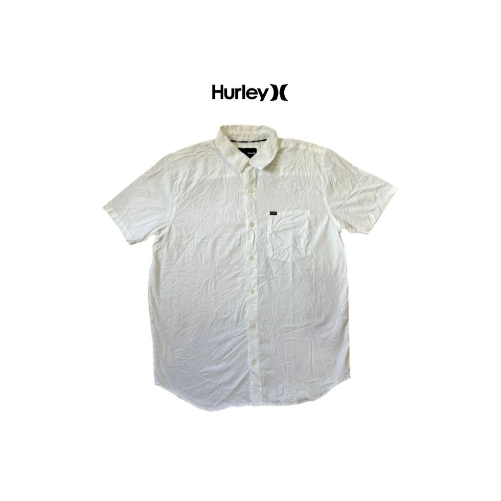 kemeja putih hurley