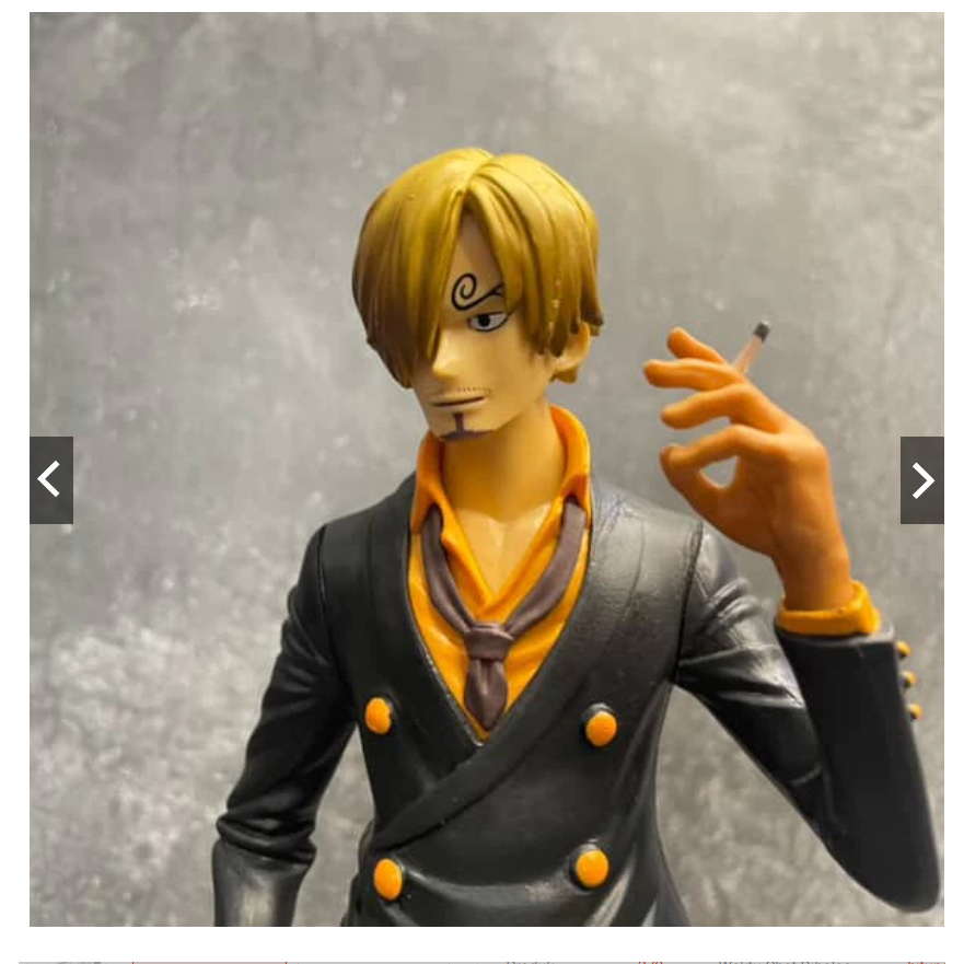 Grandista Sanji Rokok Boneka figur Anime 23 CM 1 buah JT Sanji figur PVC patung plastik mainan Model