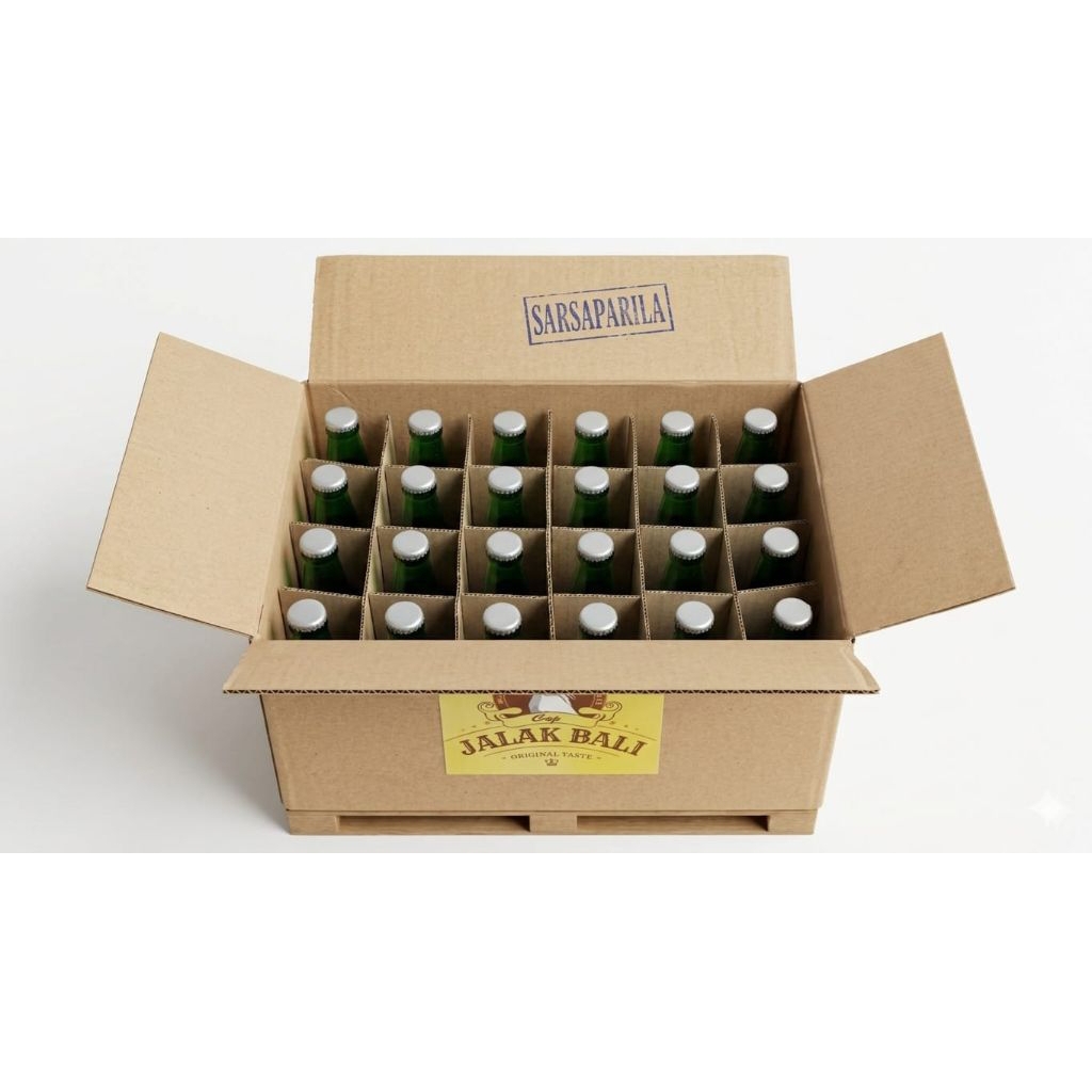 Limun Sarsaparilla Cap Jalak Bali (harga 1 karton)