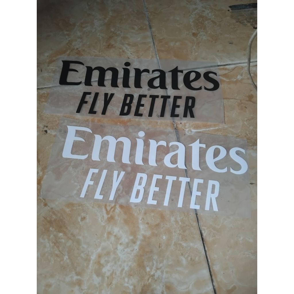 Sponsor Jersey Emirates Fly Better