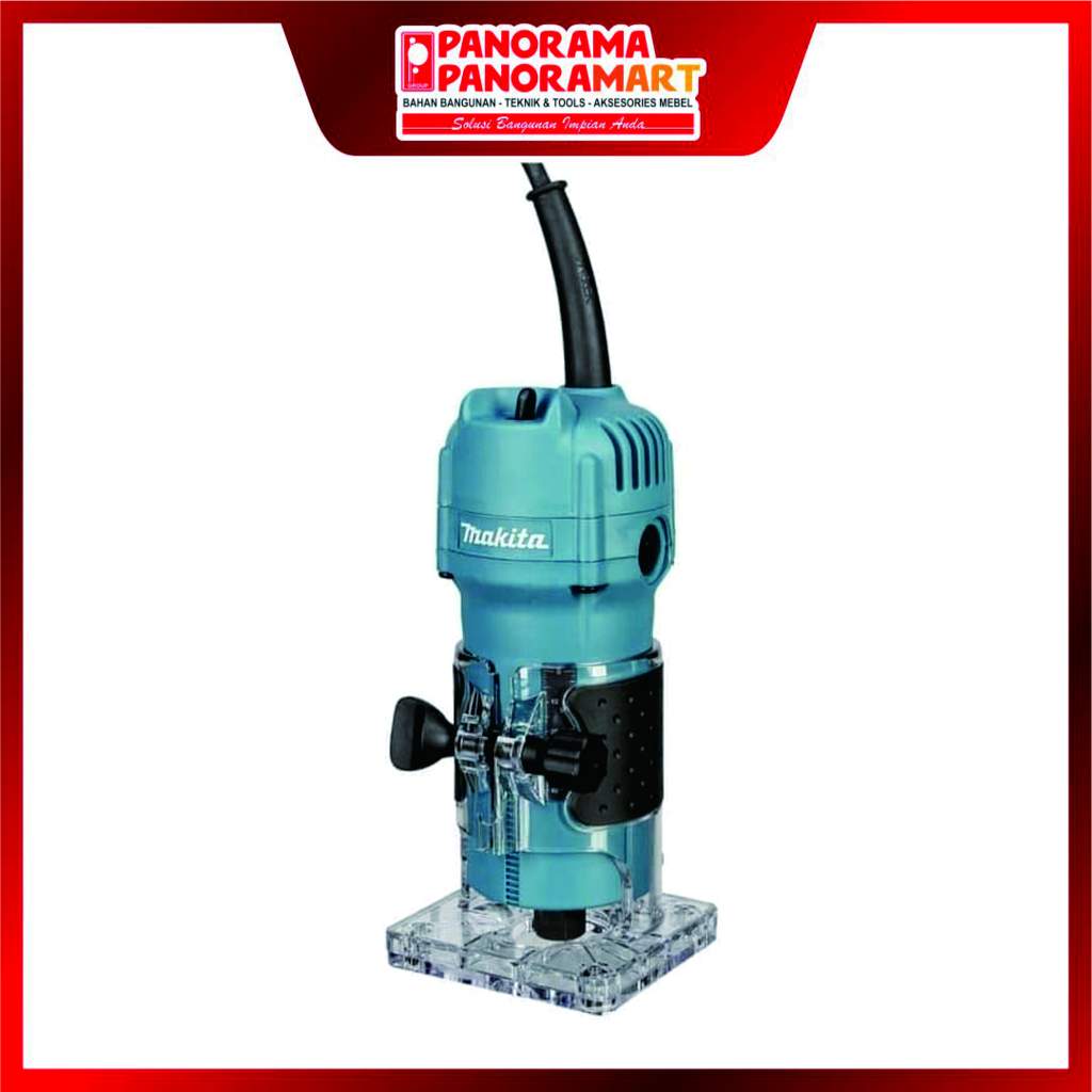 MAKITA 3709 mesin profil kayu 6mm 3709 trimmer / MESIN TRIMMER MAKITA 3709 / Makita 3709 Mesin Profi