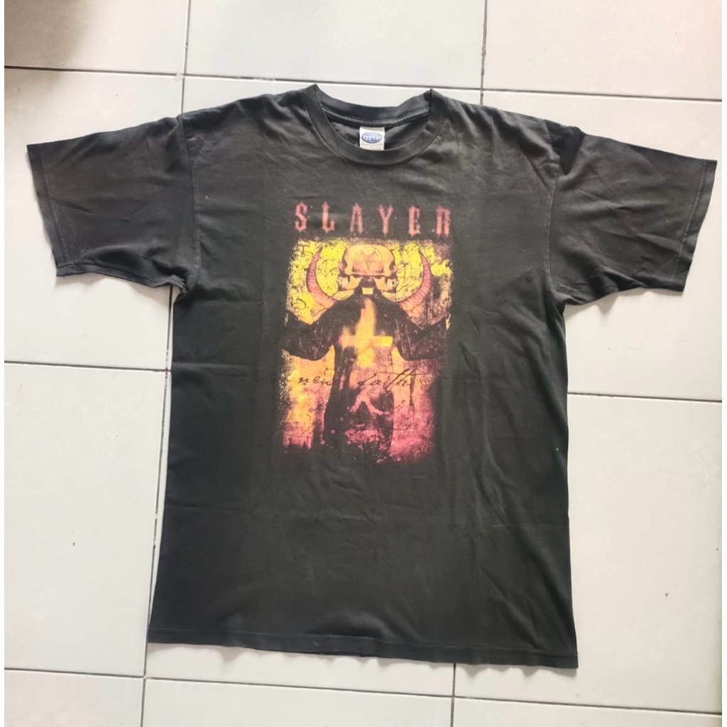 Kaos Band Slayer Thrash Metal Band 2003 New Faith Tour