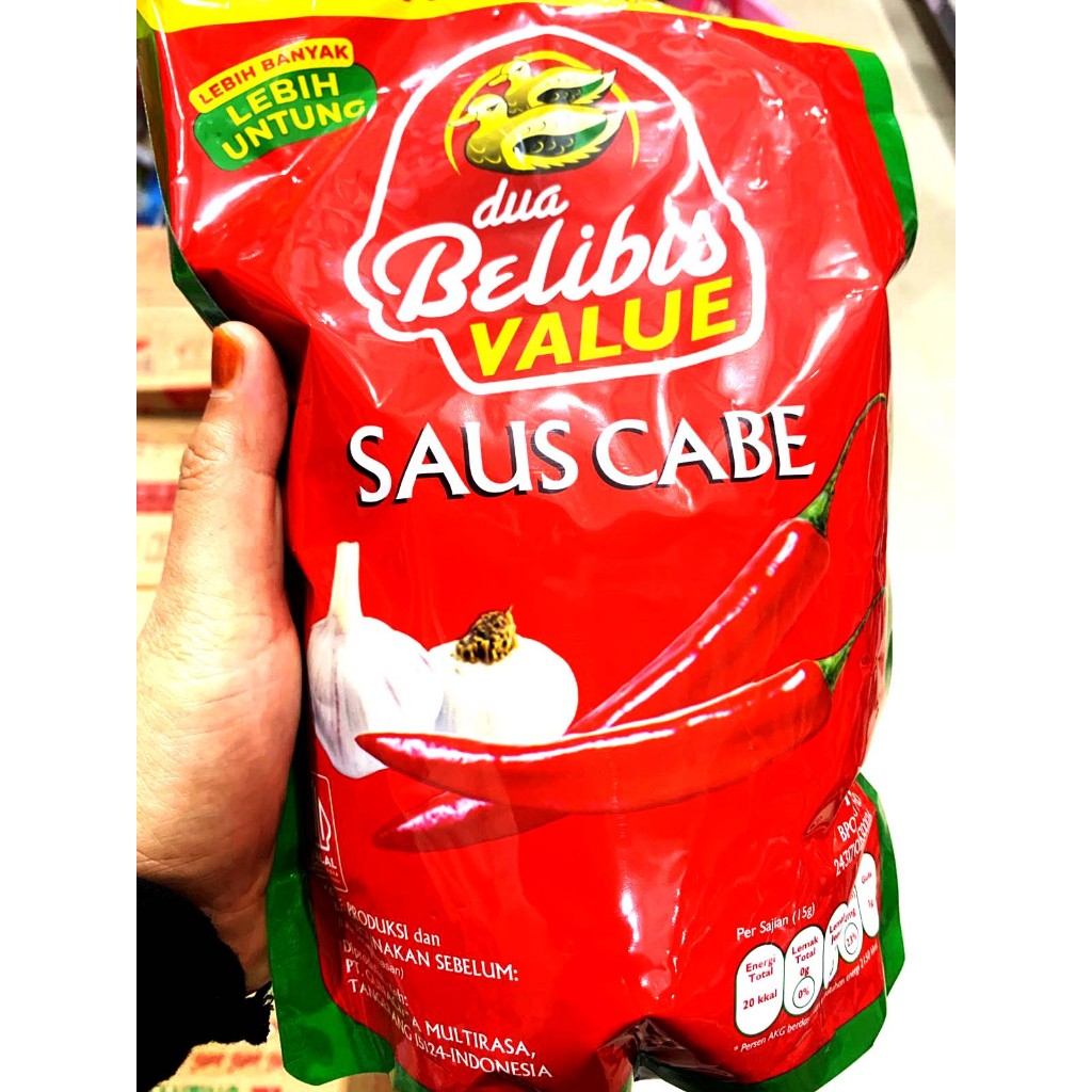 saos sambal 2 belibis 1Kg