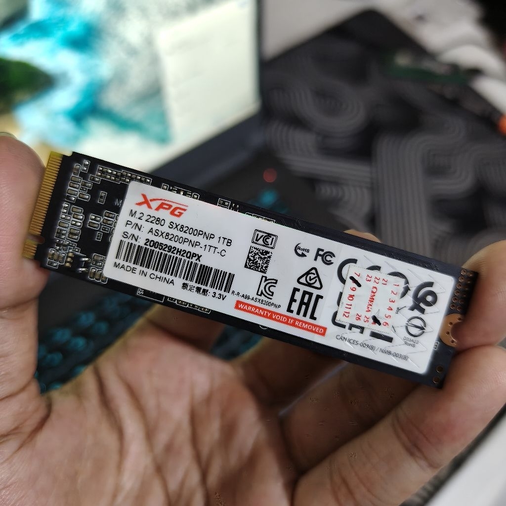 Adata XPG SX8200 Pro 1TB SSD NVME M.2