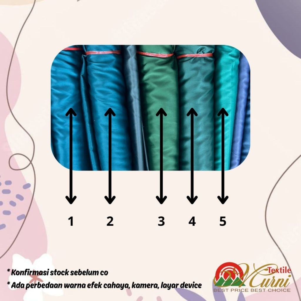 Part 1 KAIN SATIN VELVET/KAIN BRIDESMAID/FURING