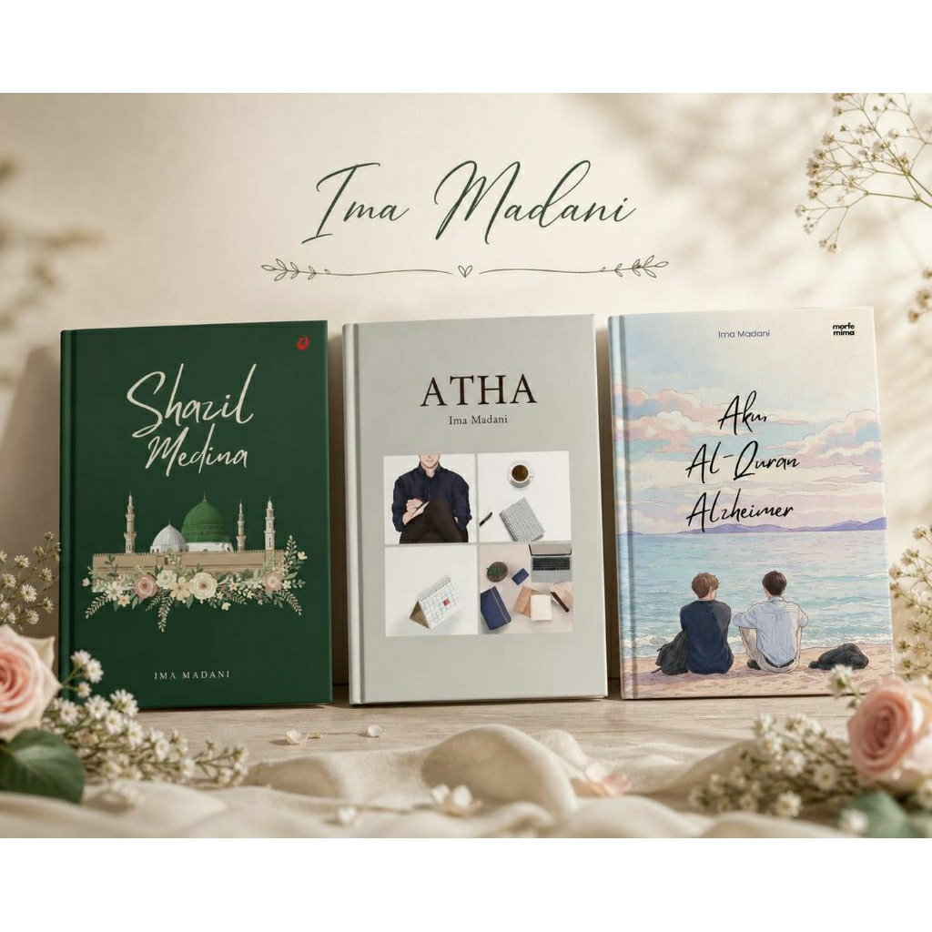 [BISA COD] Novel Aku Al-Quran Alzheimer - Shazil Medina - Atha - Shaf - Ima Madani (Amimomile)