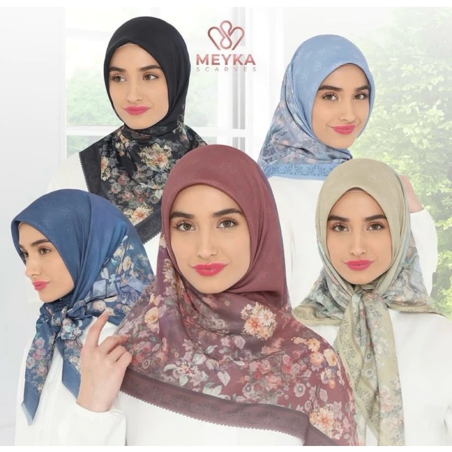 Meyka Scarves PARIS JAPAN DIGITAL PRINT POUCH & ZASKIA MEYKA SCARVES POUCH