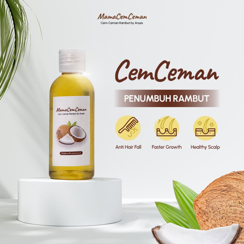 CemCeman Penumbuh Rambut by Anyes  | Hair Treatment