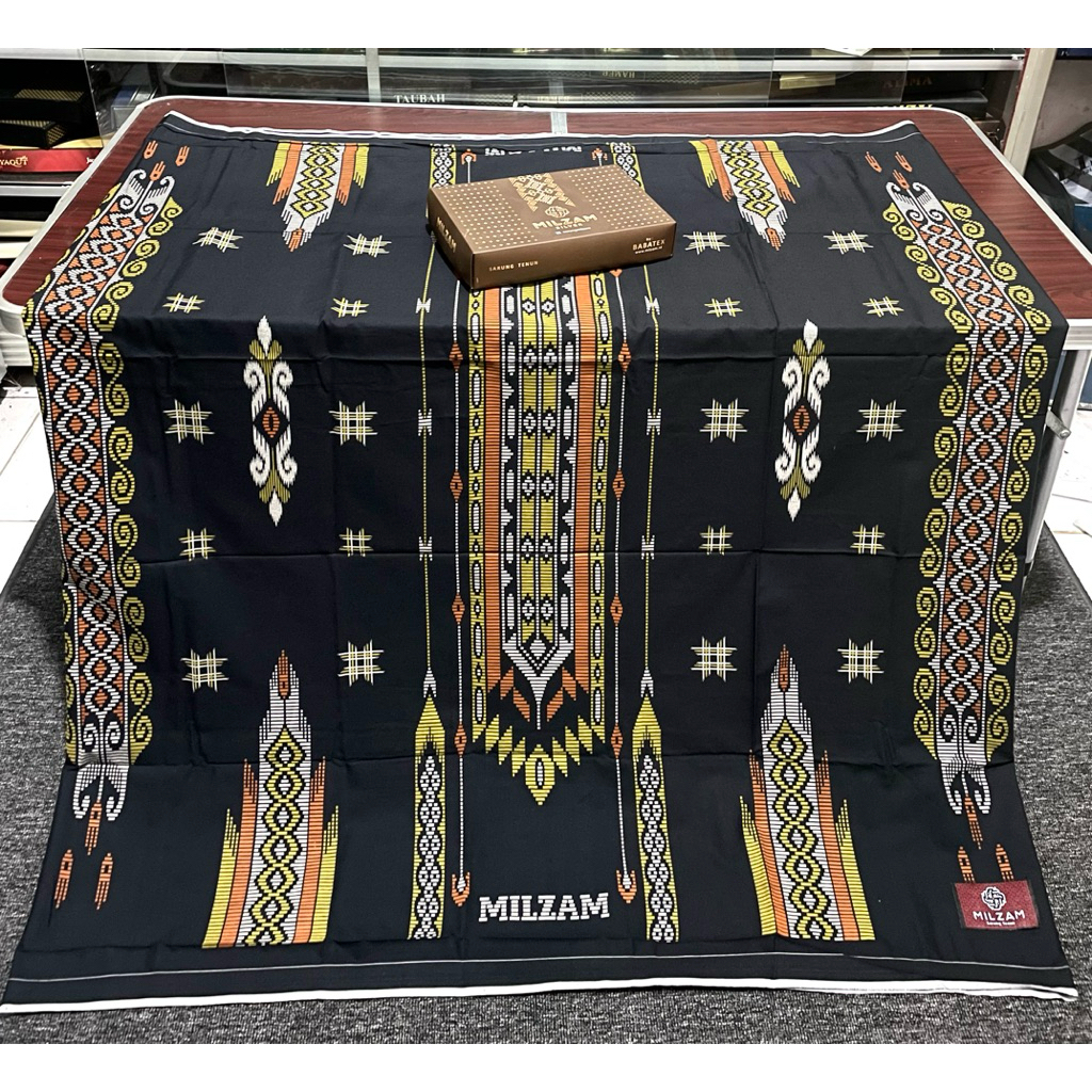 sarung milzam silver songket jaguar