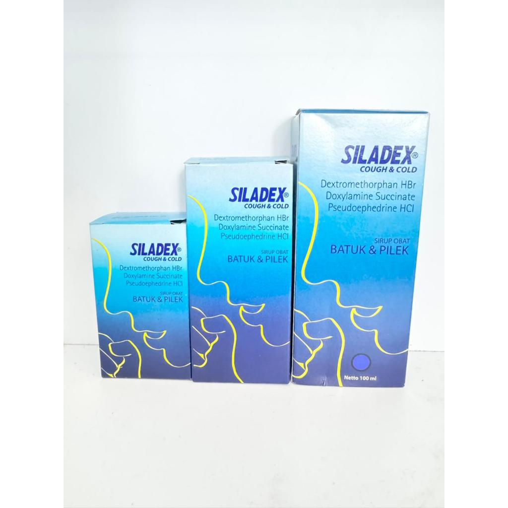 SILADEX C & C SIRUP (BIRU) UNTUK MEREDAKAN BATUK TIDAK BERDAHAK DAN FLU