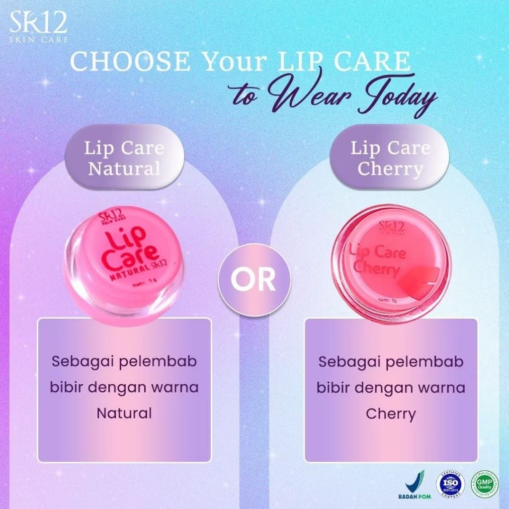 LIPCARE SR12 PELEMBAB BIBIR MERAH ALAMI