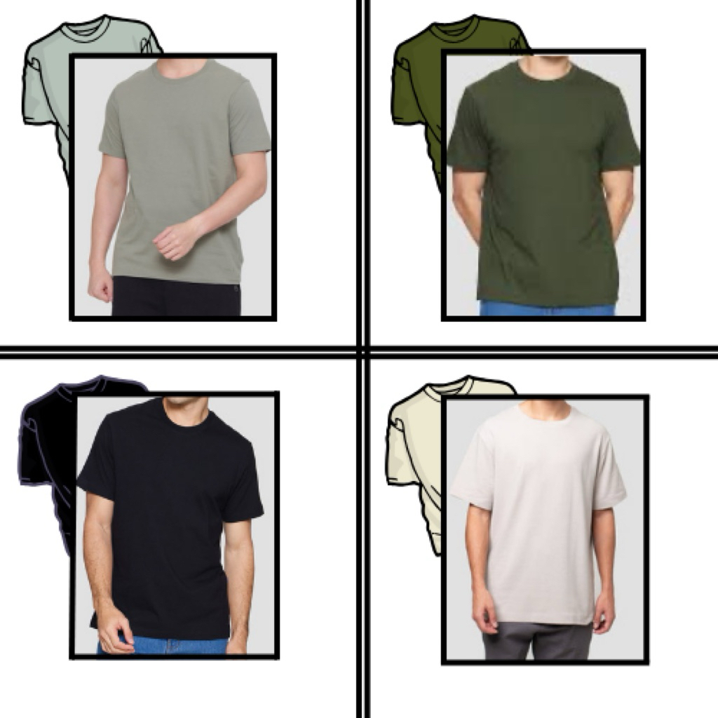 Kaos Cole Polos Brended Matahari 100% Ori