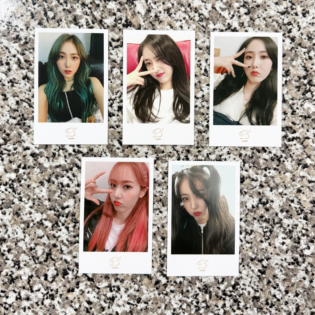[OFFICIAL] GFRIEND SINB POLAROID SET - MEMBERSHIP KIT "TRIP TOGETHER"