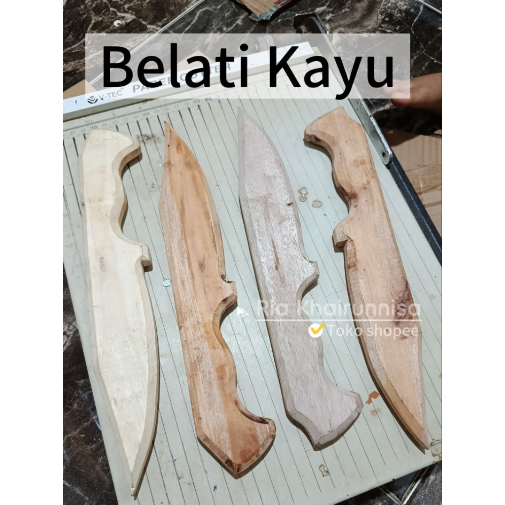 Belati Kayu latihan silat belati psht
