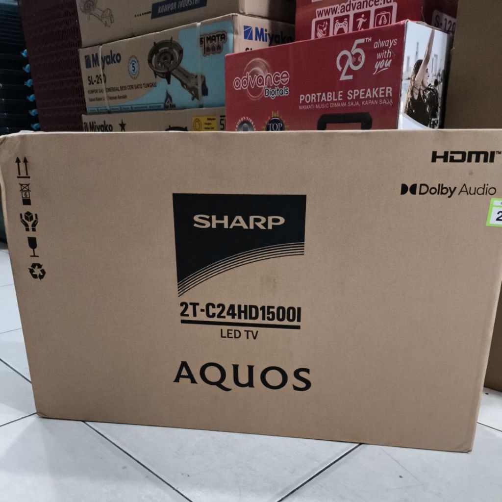 TV LED Sharp 24inch digital 2T C24HD15001