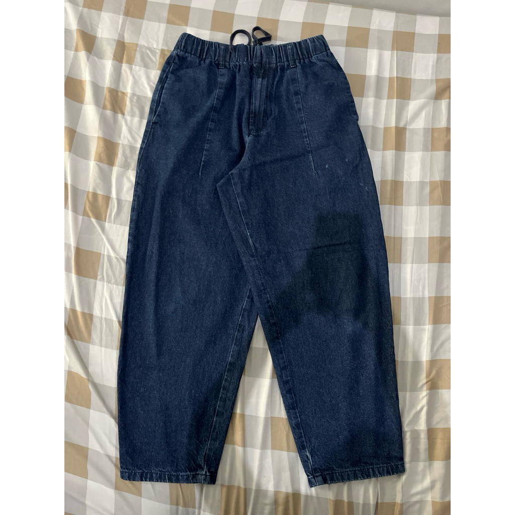 GU Kulot Barrel Jeans Denim S