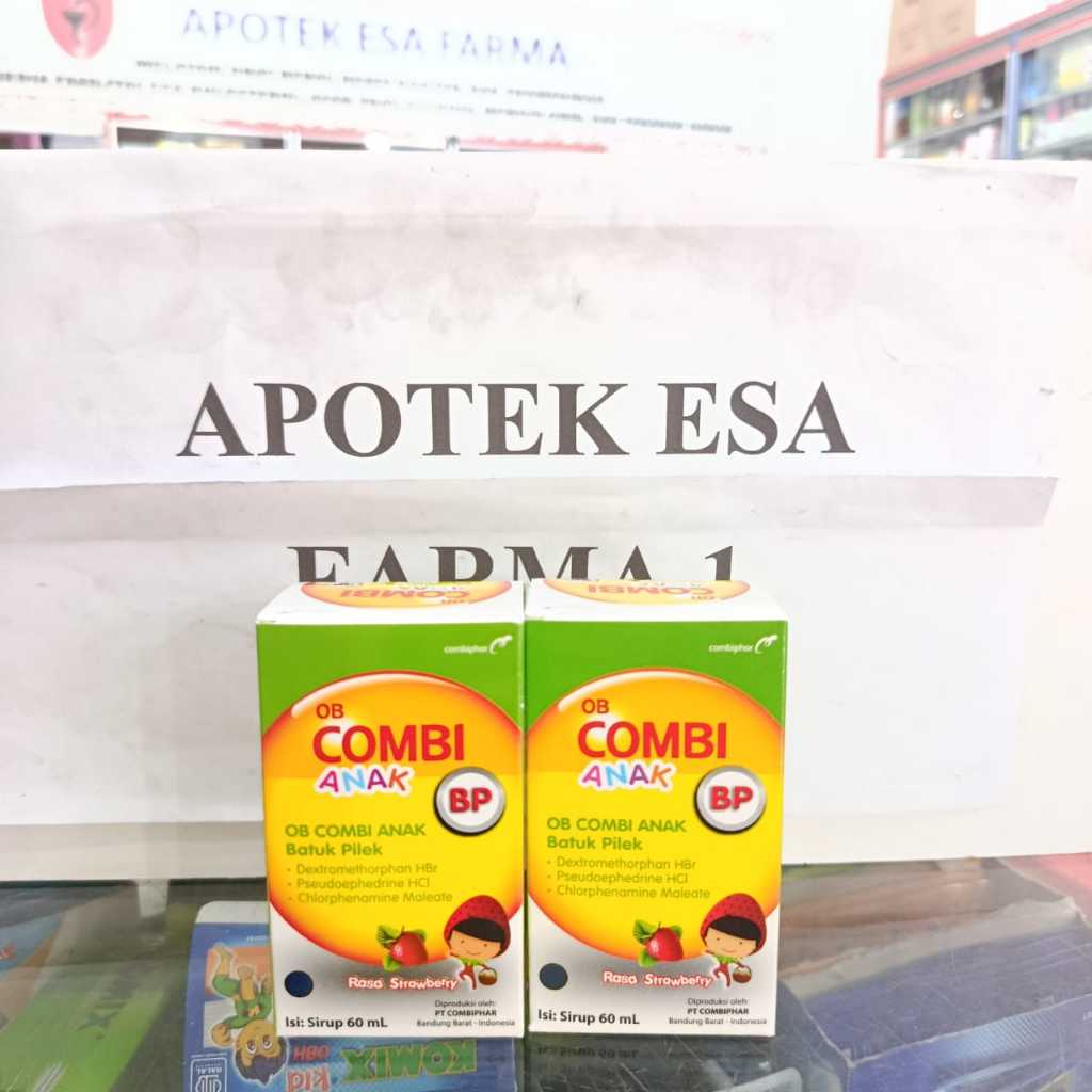 Ob Combi Anak untuk Mengatasi Batuk Pilek Anak 60 ml