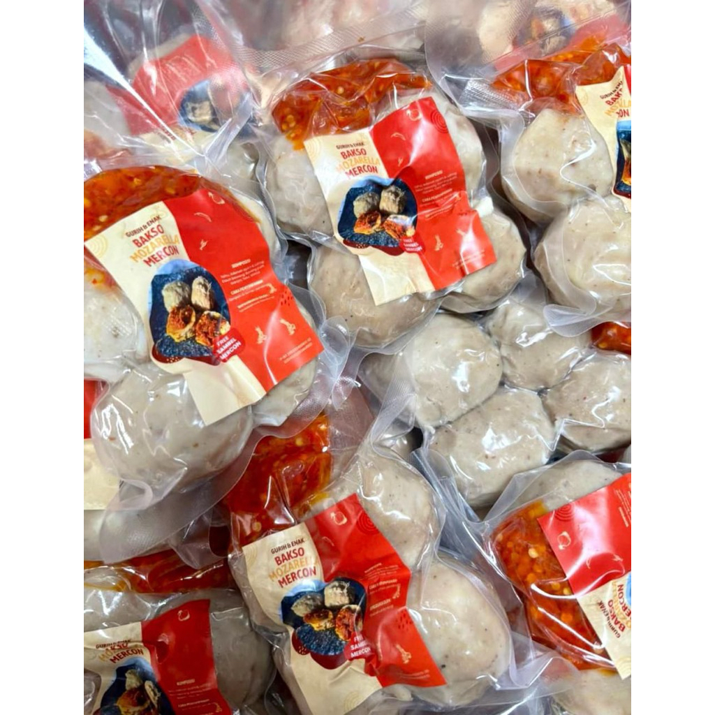 Bakso Mozarela Sambal Mercon - Frozen