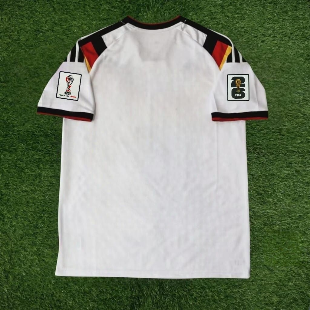 JERSEY BOLA JERMANN HOME FULL PATCH PIALA DUNIA 2026 TOP QUALITY