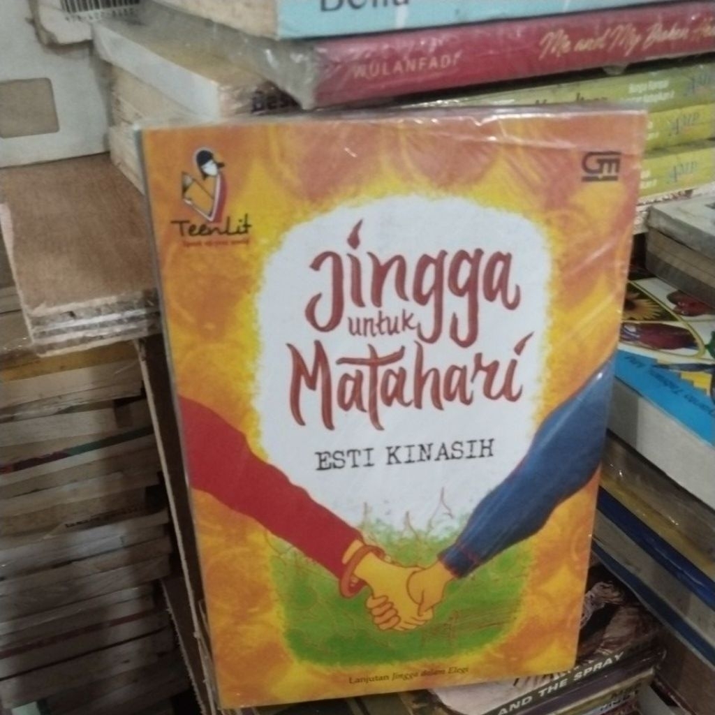 buku novel jingga untuk matahari esti kinasih teenlit lanjutkan jingga dalam elegi