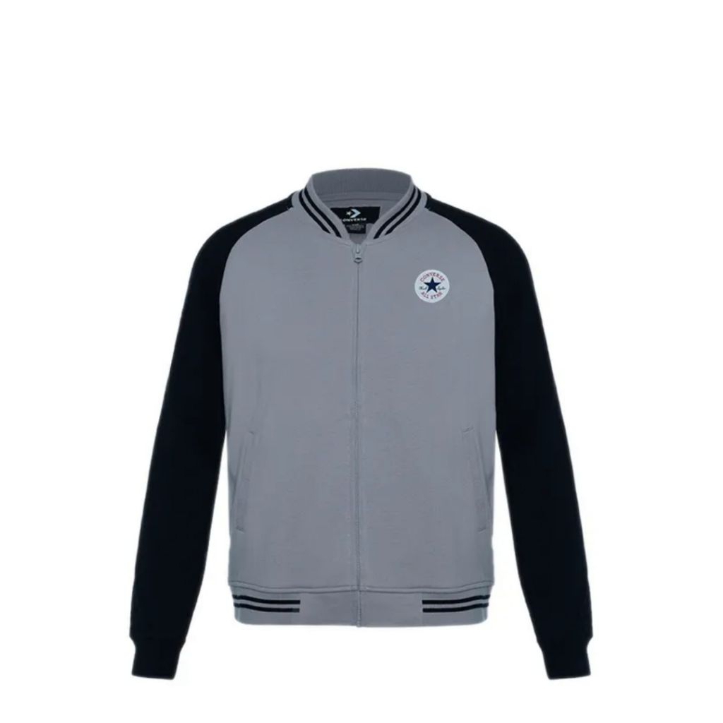 Jacket Wanita Converse Retro Prem Track Women's Jacket. Vintage Grey. CONLJ1075035G