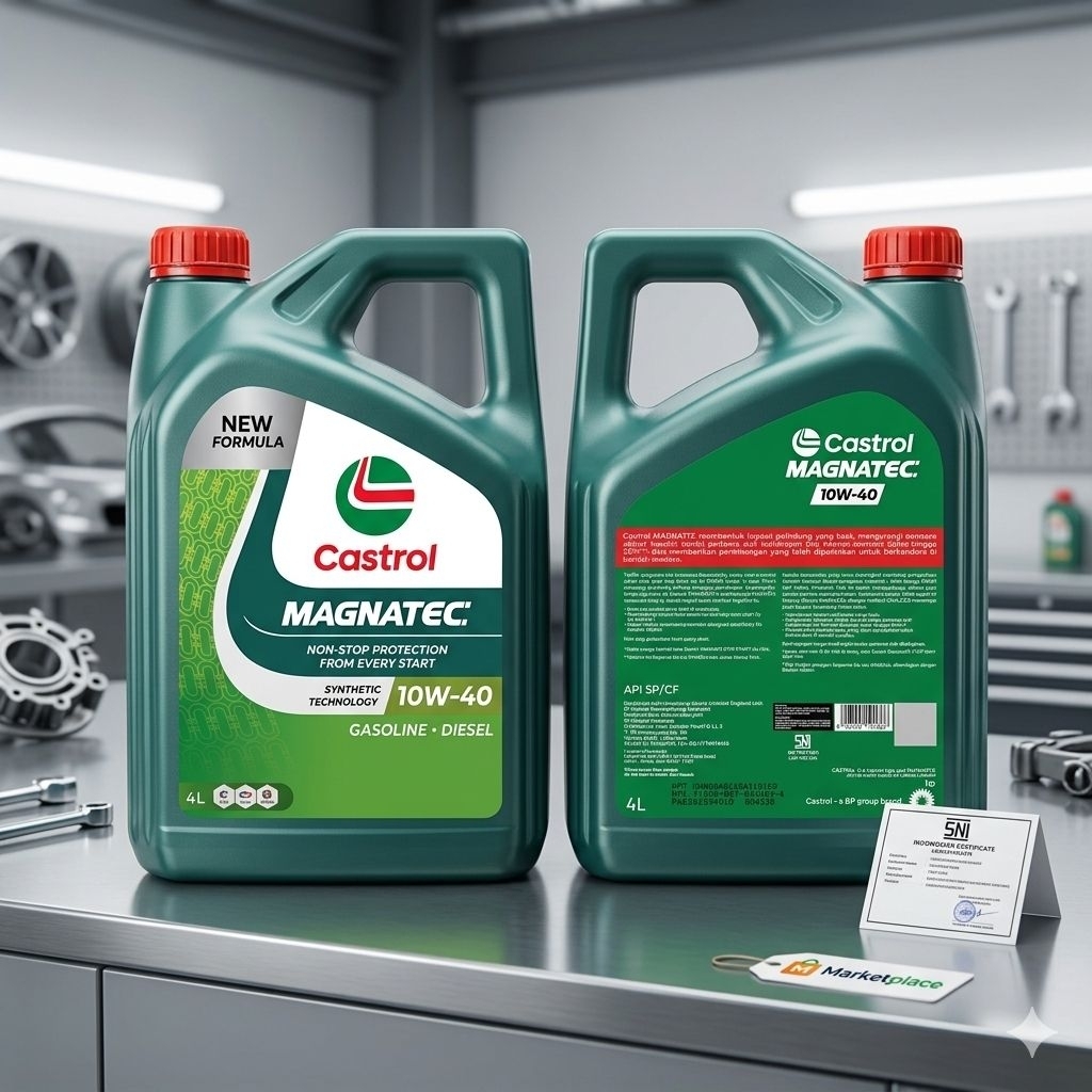 CASTROL MAGNATEC SAE 10W-40 ORIGINAL 4 LITER