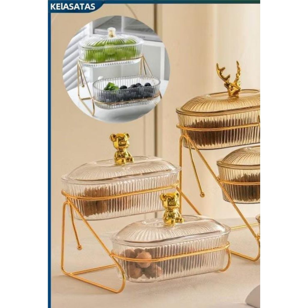 TOPLES KAULA RUSA + RAK 2 TINGKAT