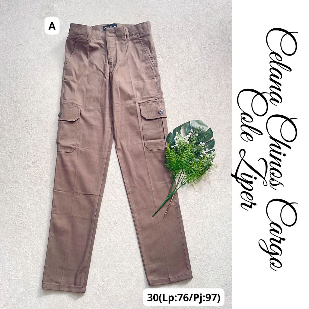 CELANA CARGO ZIPER COLE BRANDED ORIGINAL