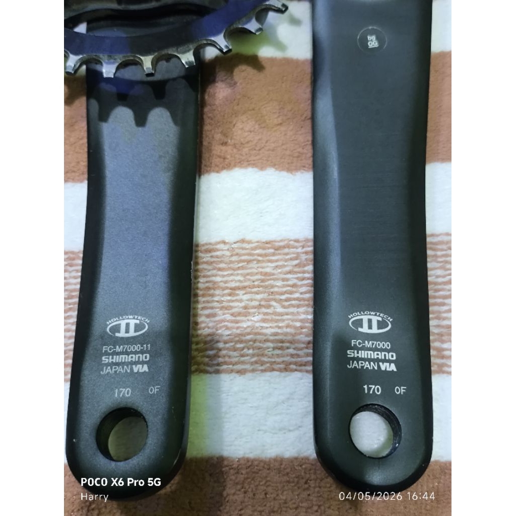 Crank Shimano SLX  M7000 via Japan