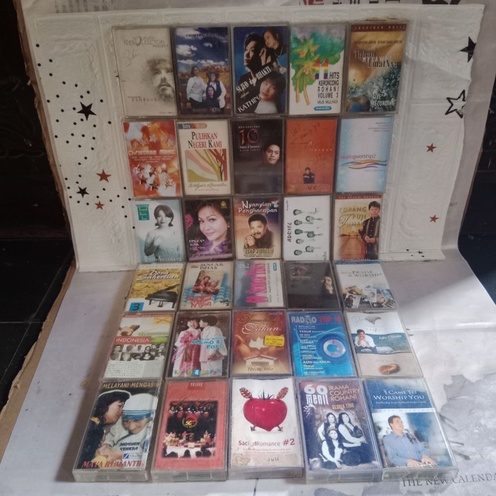 KASET PITA TAPE ORIGINAL LAGU ROHANI INDONESIA
