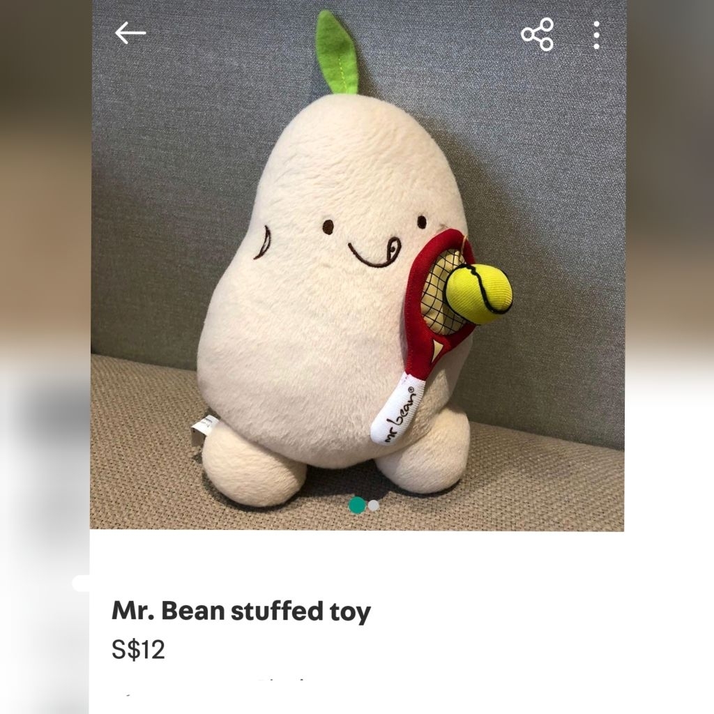 Boneka Lembut Mr Bean