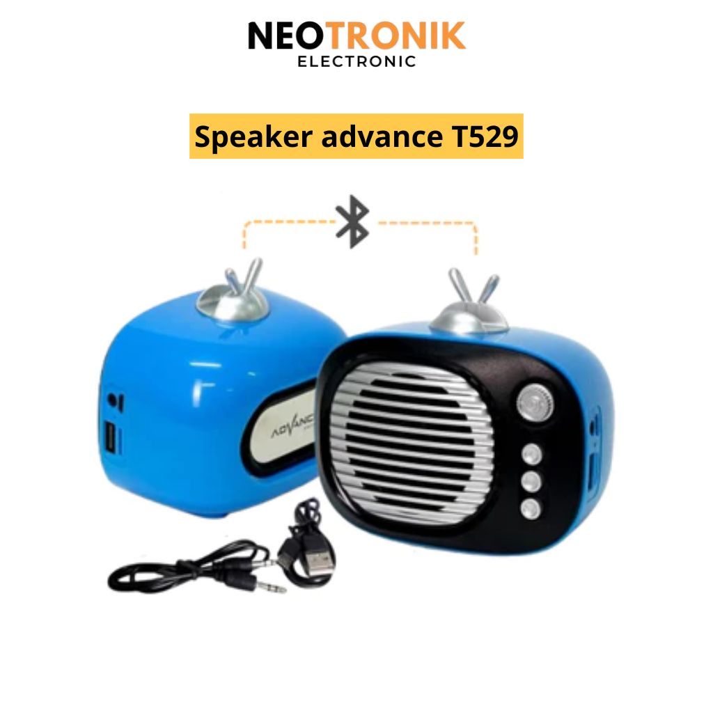 Speaker Bluetooth Music Box Speaker Retro Advance T-529