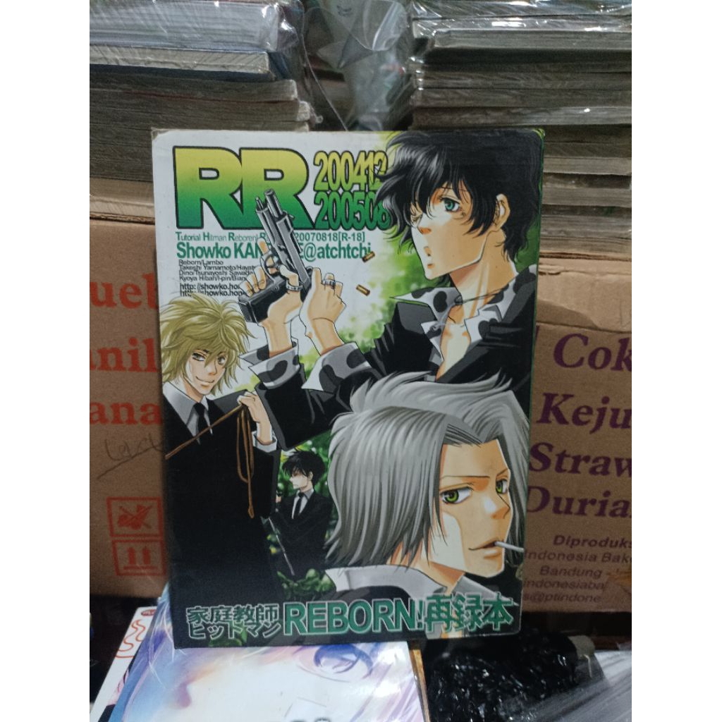 Komik manga impor Hitman reborn RR 200412-200508 Bl yaoi / komik manga impor Katekyo Hitman Reborn R