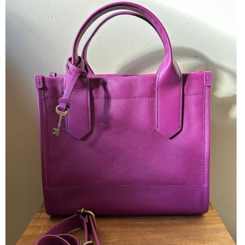 tasfossil Kyler Satchel saphire