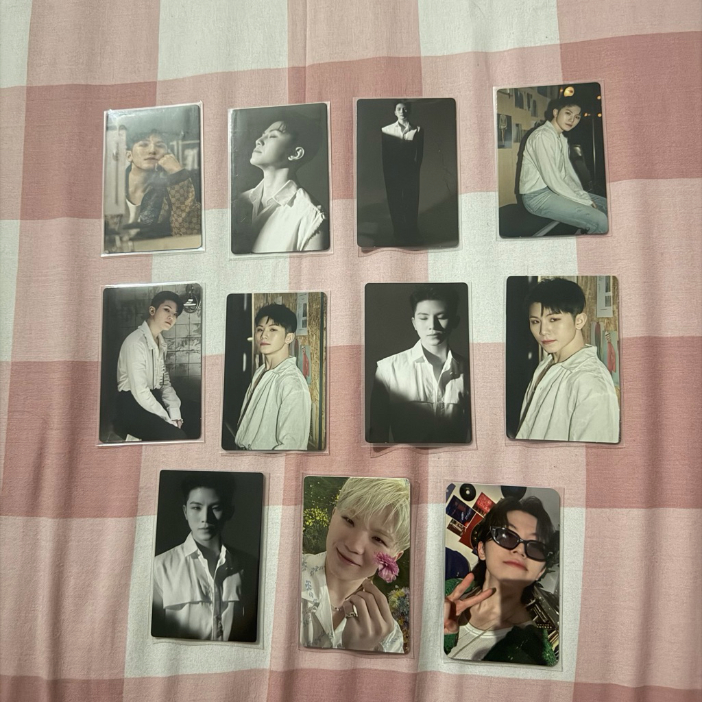 WOOZI PHOTOCARD RUBY SEVENTEENTH HEAVEN POB YZY SECTOR17