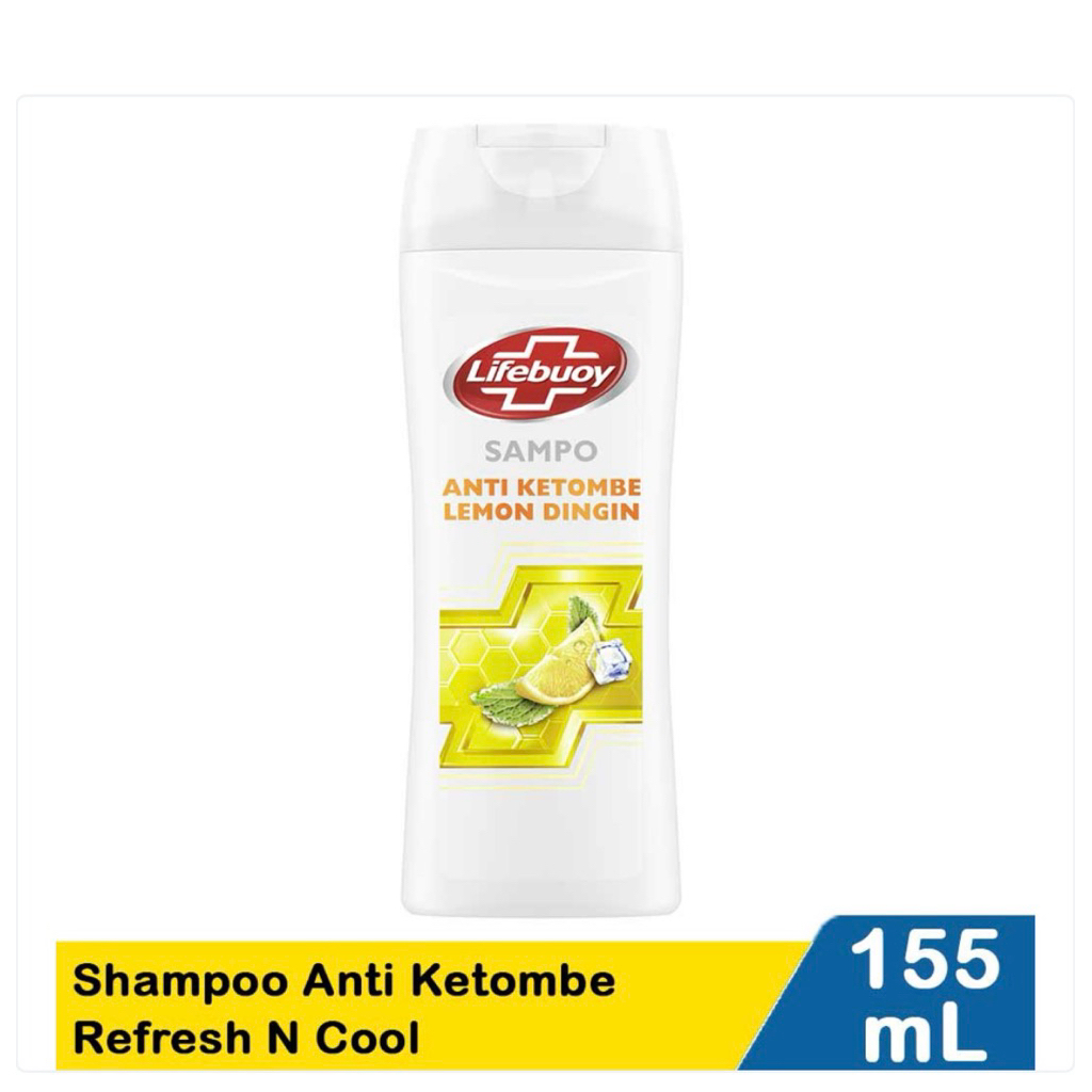 Lifebuoy shampoo anti ketombe lemon 155ml