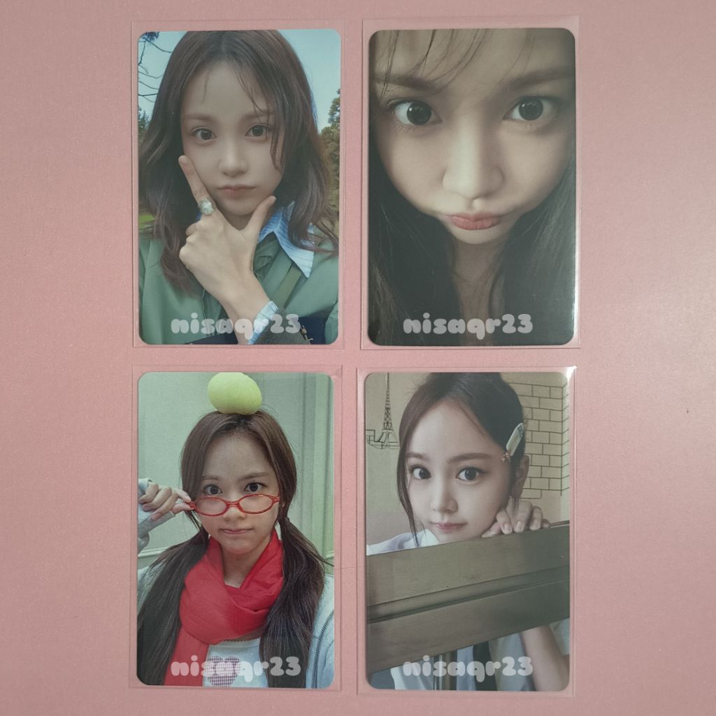 Photocard CARMEN Hearts2Hearts — Carmen The Chase POB Makestar, Carmen Zoom The Chase Apple Music, C