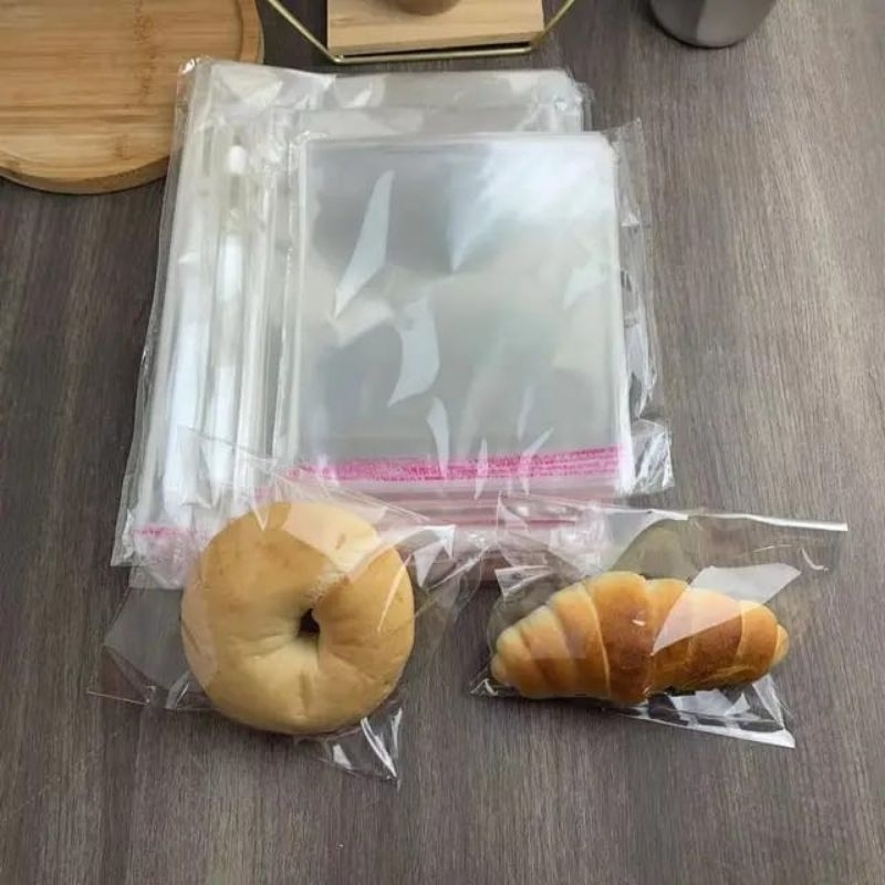Plastik OPP Tanpa Lem Bening 100 Gram - Aman untuk Kemasan Aksesoris, Souvenir, dan Snack