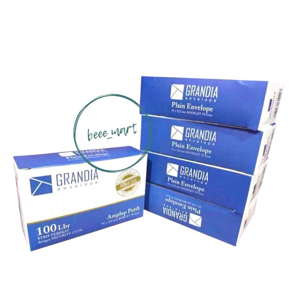 Amplop GRANDIA 104 / Grandia 104 Tanggung / Amplop putih