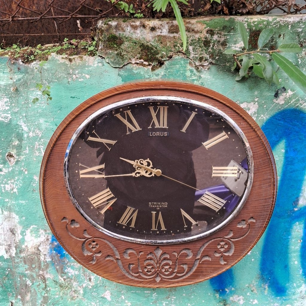 jam dinding lorus original japan