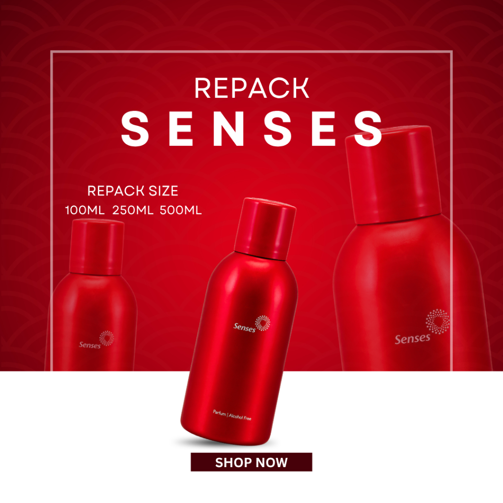 BIBIT PARFUM MURNI || MISTERIOSA || SENSES || REPACK